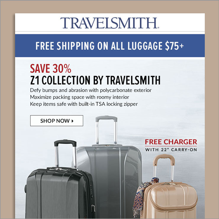 TravelSmith email 1